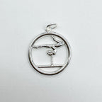 Sterling Silver Gymnastic Pendant - No.1
