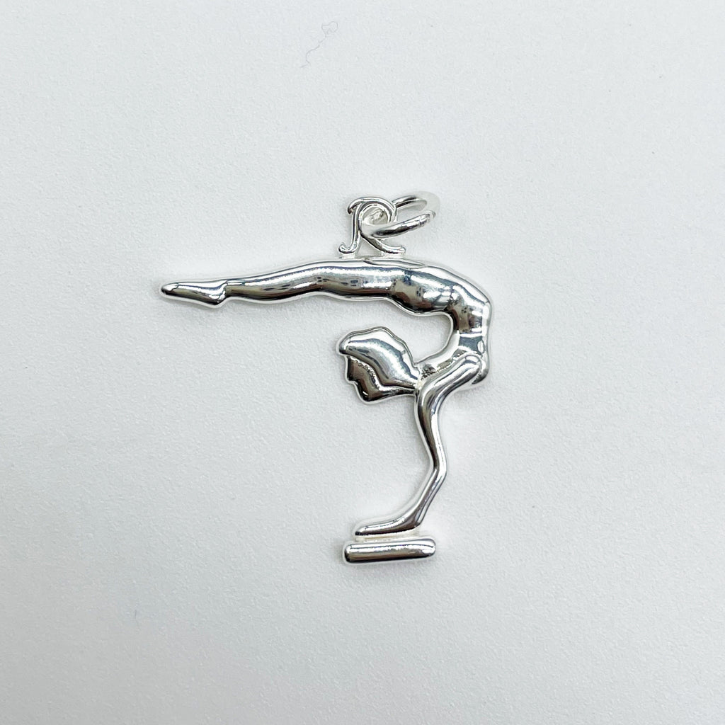 Sterling Silver Gymnastics Pendant