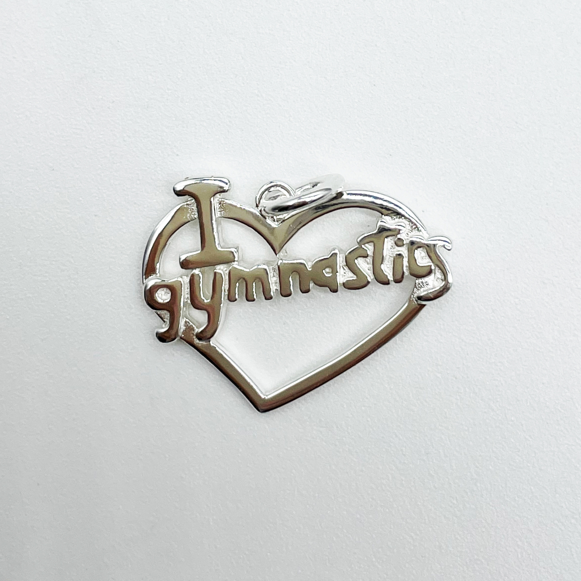 Sterling Silver Gymnastic Pendant - No.3